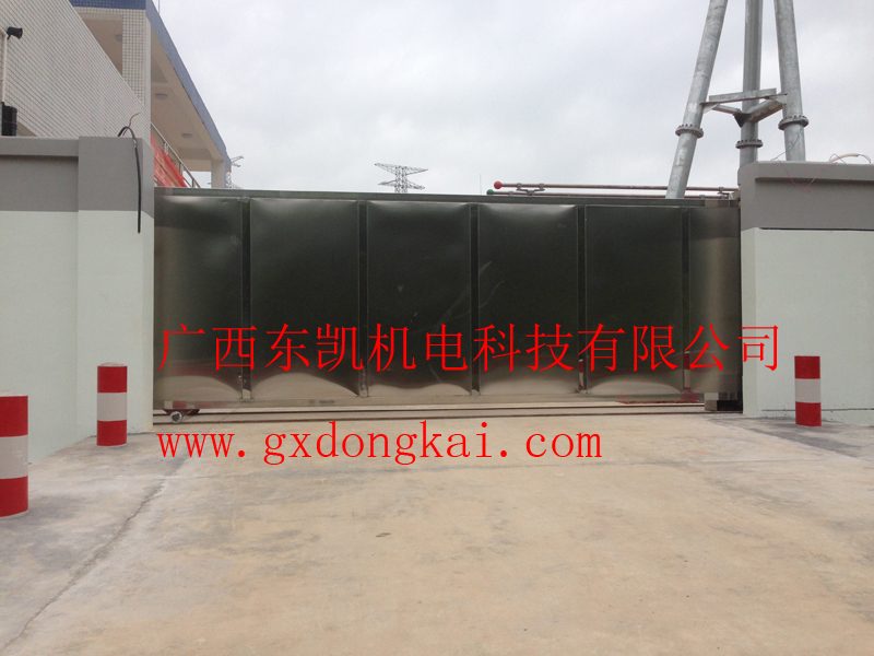 不銹鋼電動平移門-2