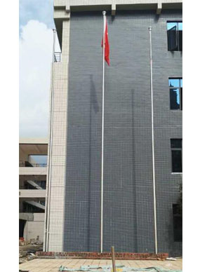 河池碧桂園學(xué)校錐形旗桿